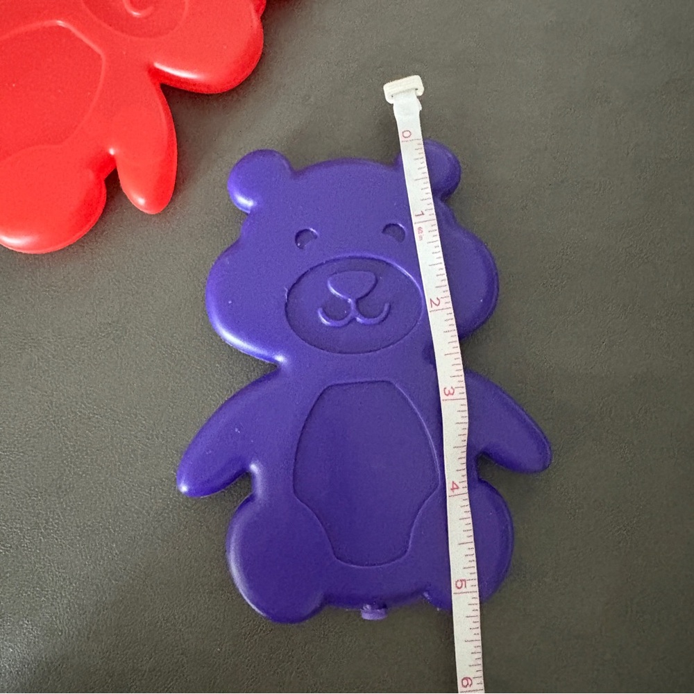 Purple & red bear-shaped ice packs - New - Picture 6 of 7